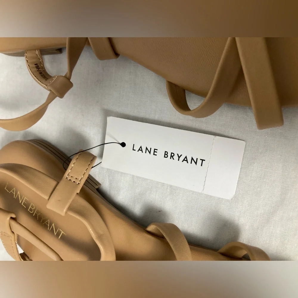 Lane Bryant sandals woman NWT size‎ 7W